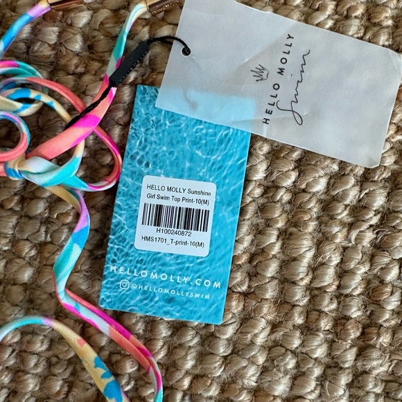 Hello Molly SUNSHINE GIRL Print Bikini - NWT - Size M - Picture 5 of 7